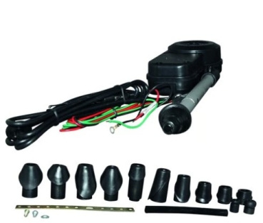 Antenne-elektrisch-12V-schwarz-Ø28-mm-Base-Porsche 911-EQ035200